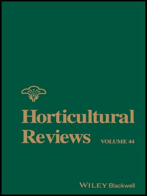 cover image of Horticultural Reviews, Volume 44